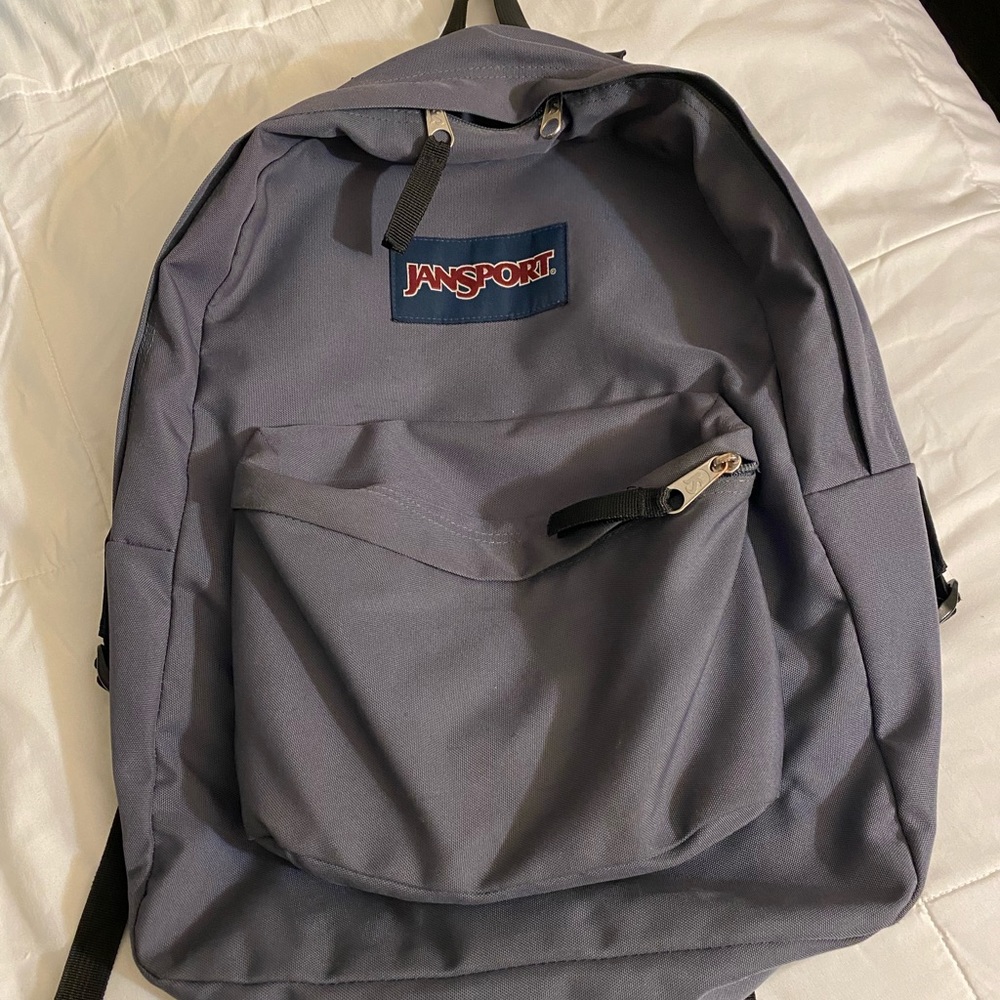 Jansport gray backpack